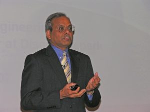 Rakesh Agrawal, the 2008 Founder's Lecturer.