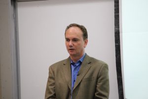 George Georgiou, the 2012 Founder's Day lecturer.