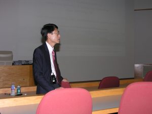 Ka M. Ng, the 2005 Founder's Day Lecturer.